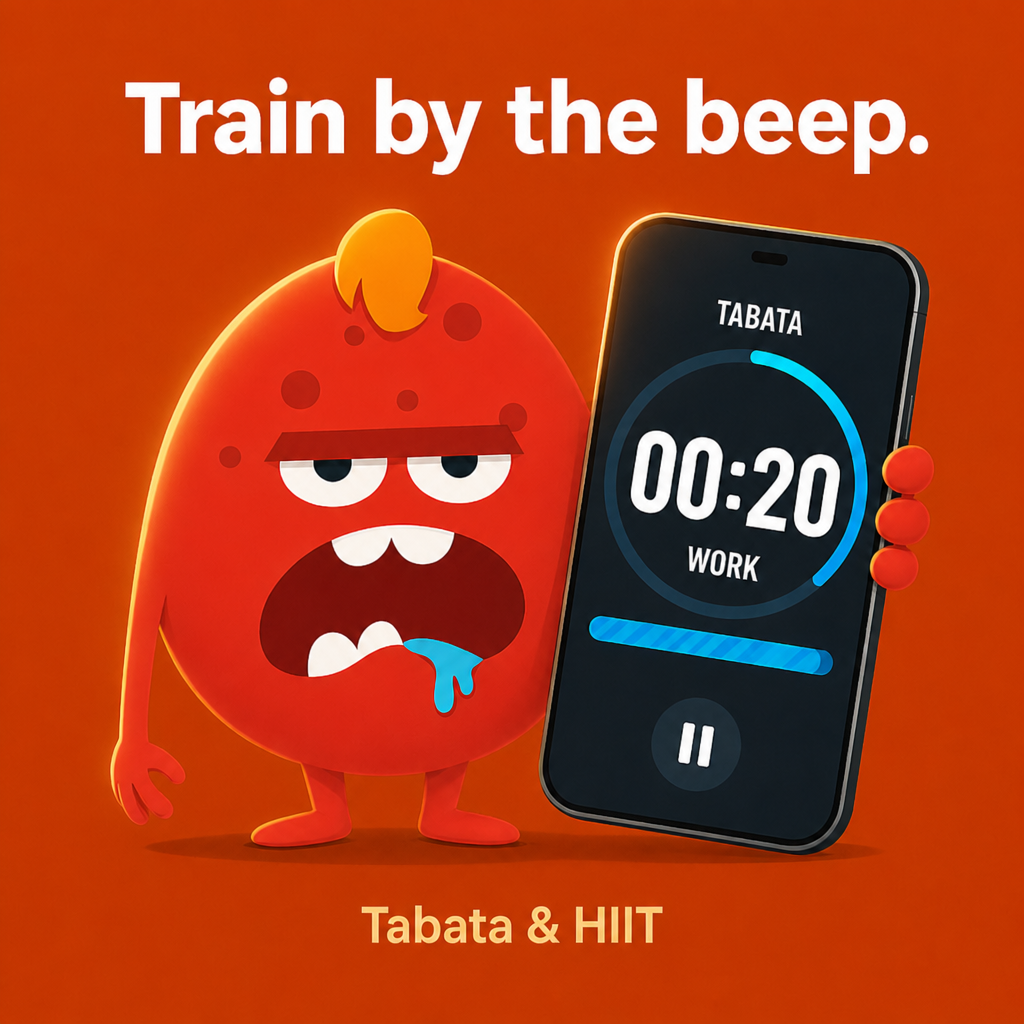 Minuterie d'intervalle de puissance - Tabata et HIIT
