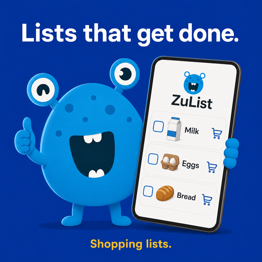 ZuList - Gestisci e condividi elenchi